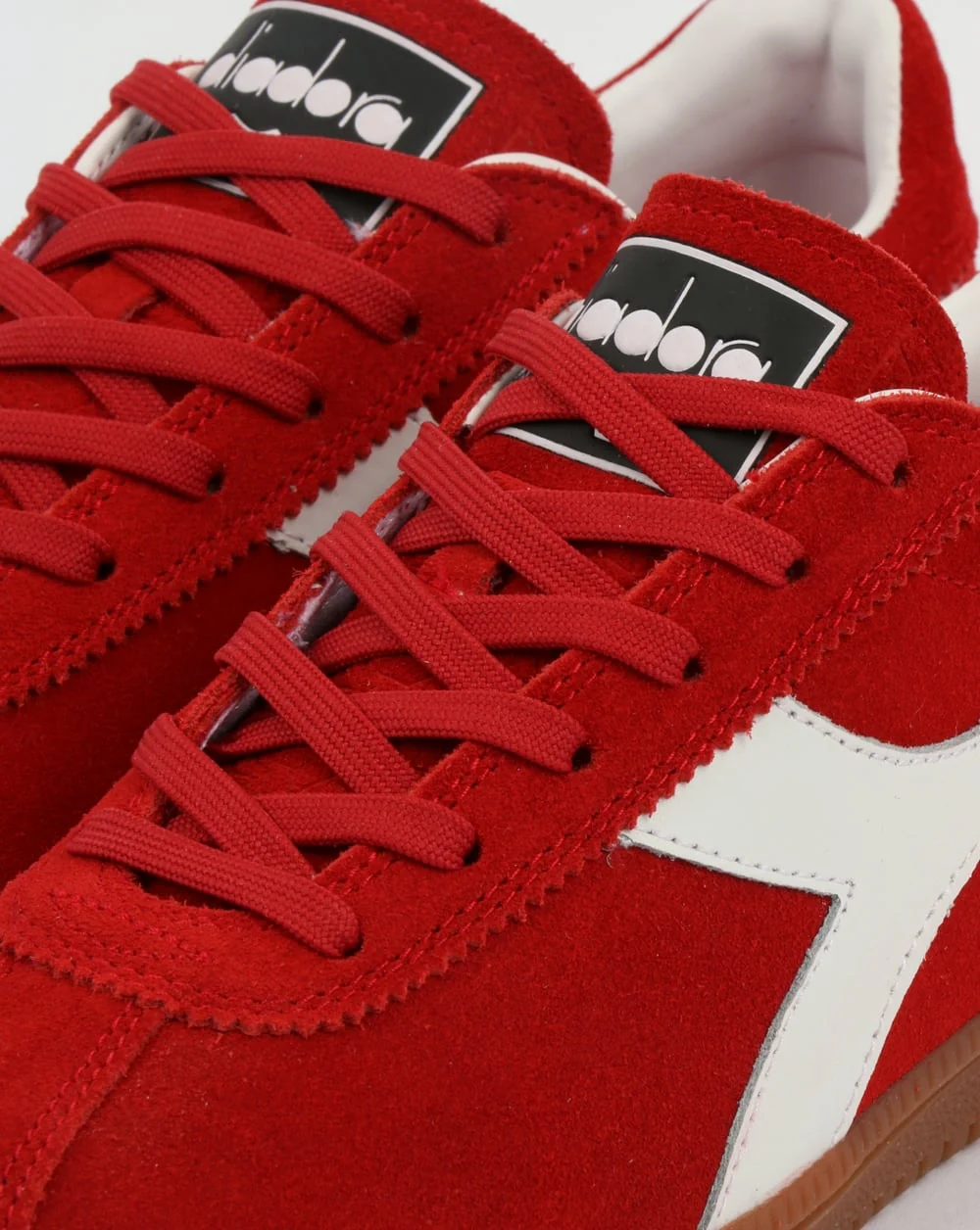 Diadora Tokyo Trainers Red/White - Image 4