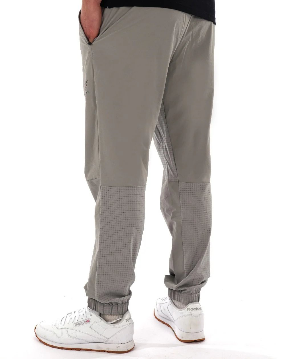 EA7 Dynamic Athlete Tech Pants Grey - Image 2
