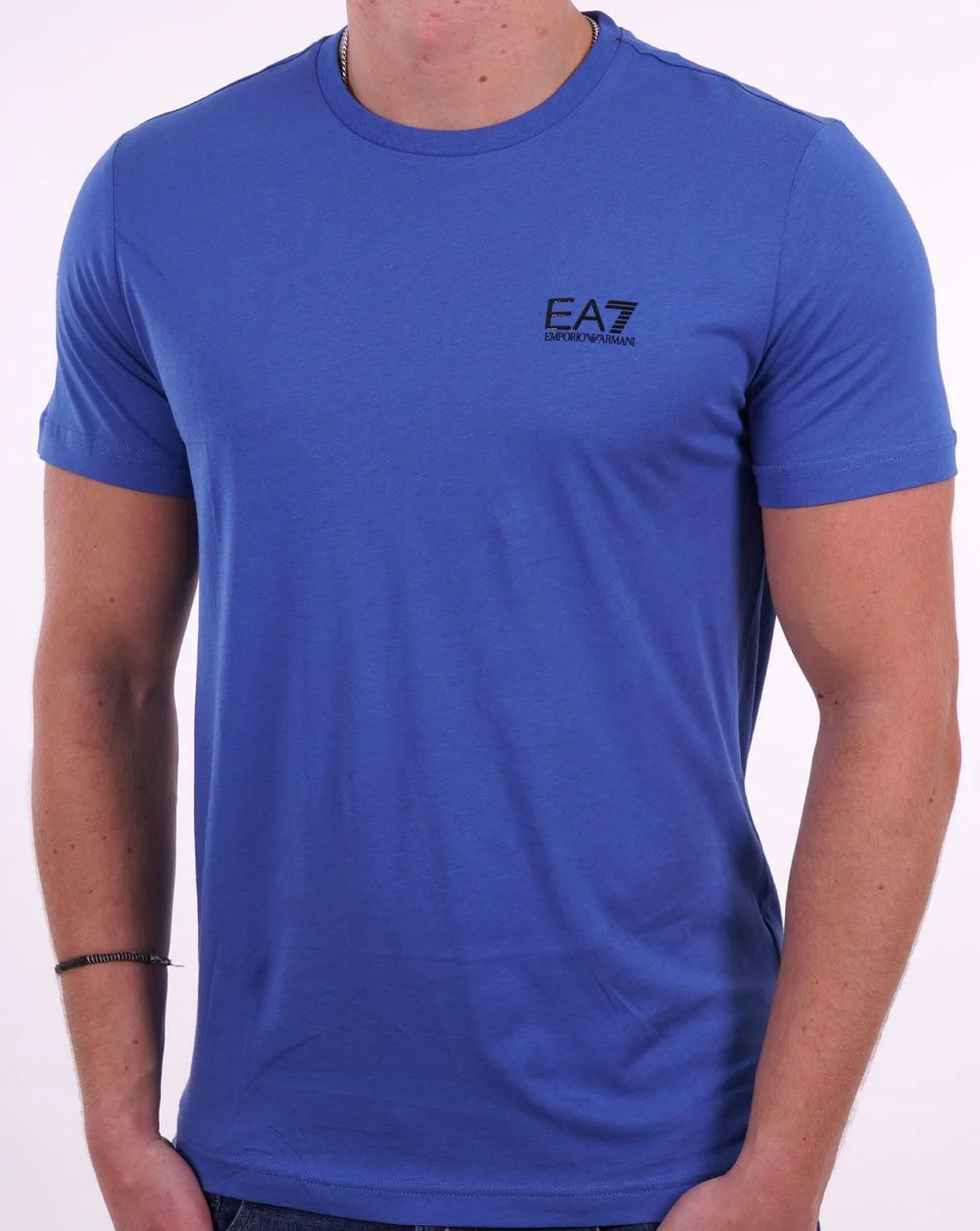 EA7 Emporio Armani Classic T Shirt Cobalt Blue