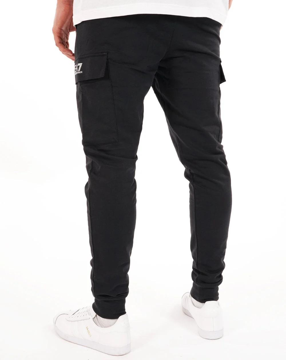 EA7 Emporio Armani Cotton Cargo Pant Navy Blue - Image 3