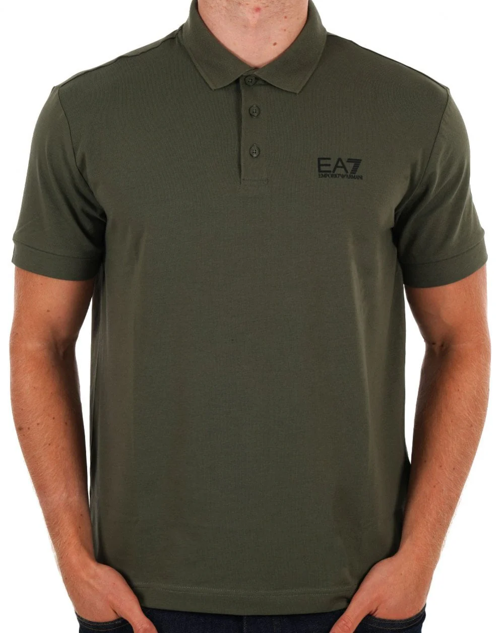 EA7 Emporio Armani Polo Shirt Beetle Green
