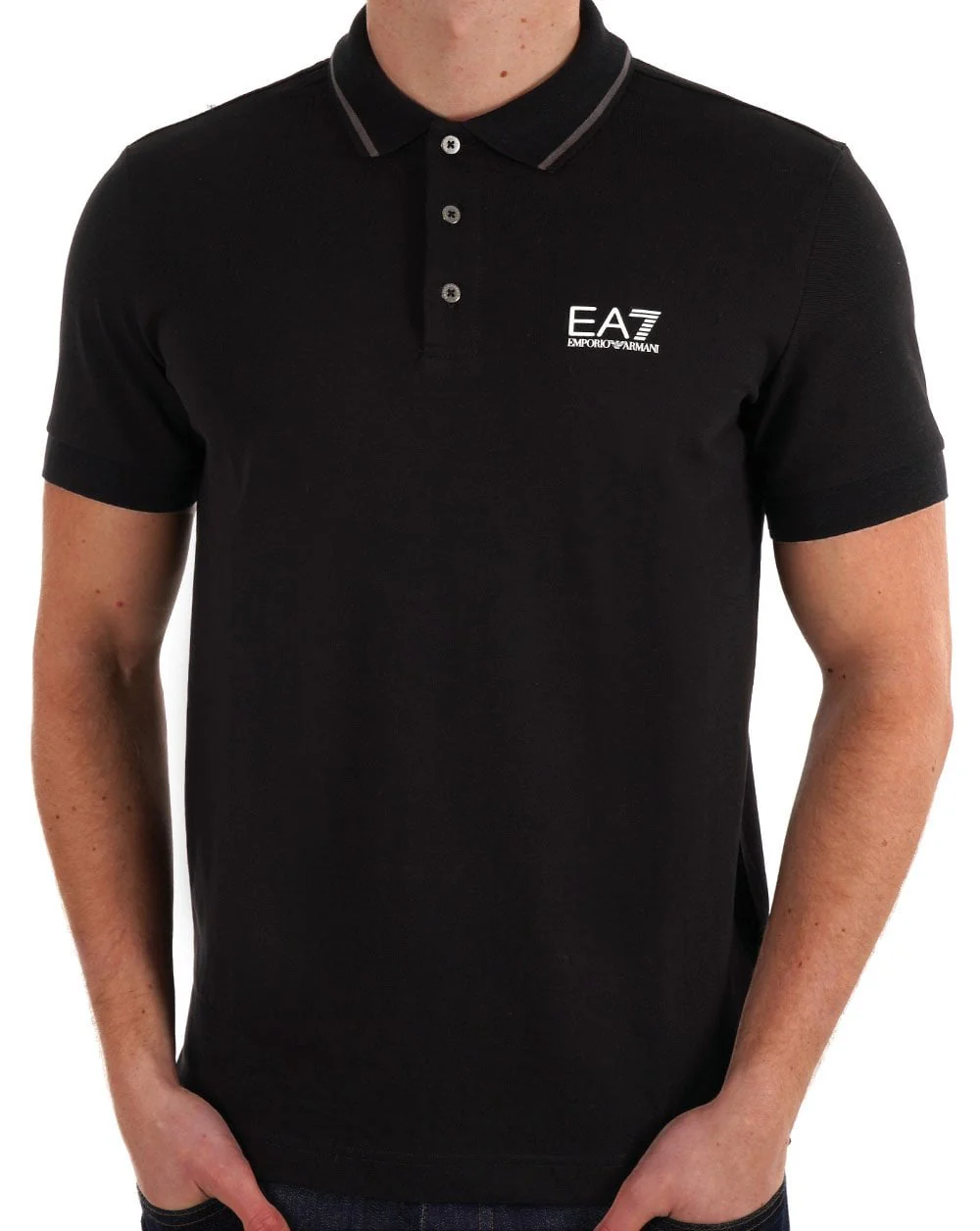 EA7 Emporio Armani Polo Shirt Black