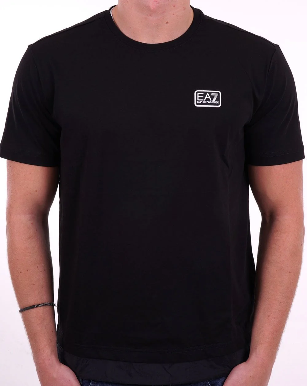 EA7 Emporio Armani Toggle T-shirt Black - Image 3