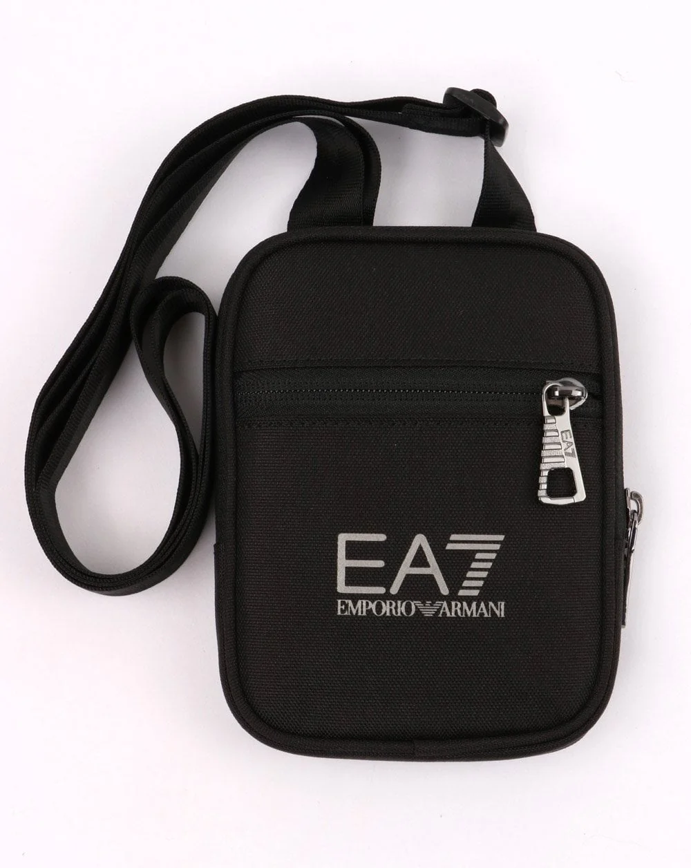 EA7 Emporio Armani Woven Small Pouch Bag Black