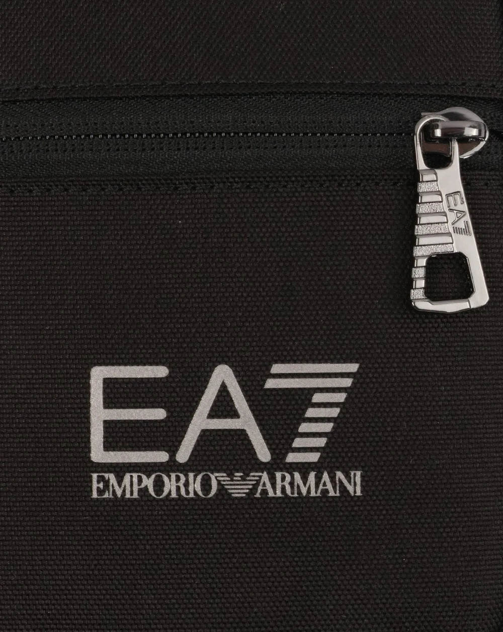 EA7 Emporio Armani Woven Small Pouch Bag Black - Image 3