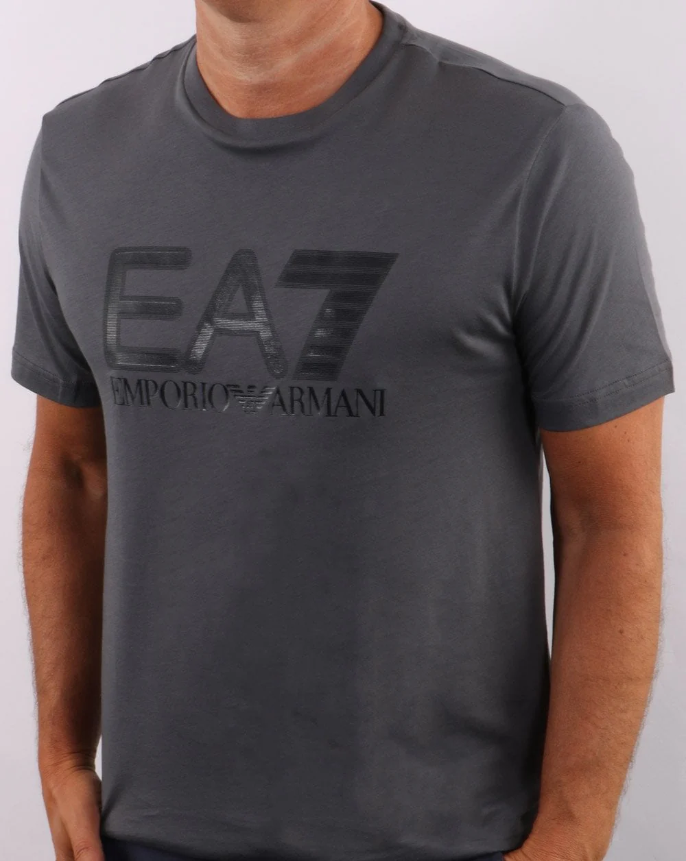 Ea7 T-shirt Charcoal Grey - Image 2