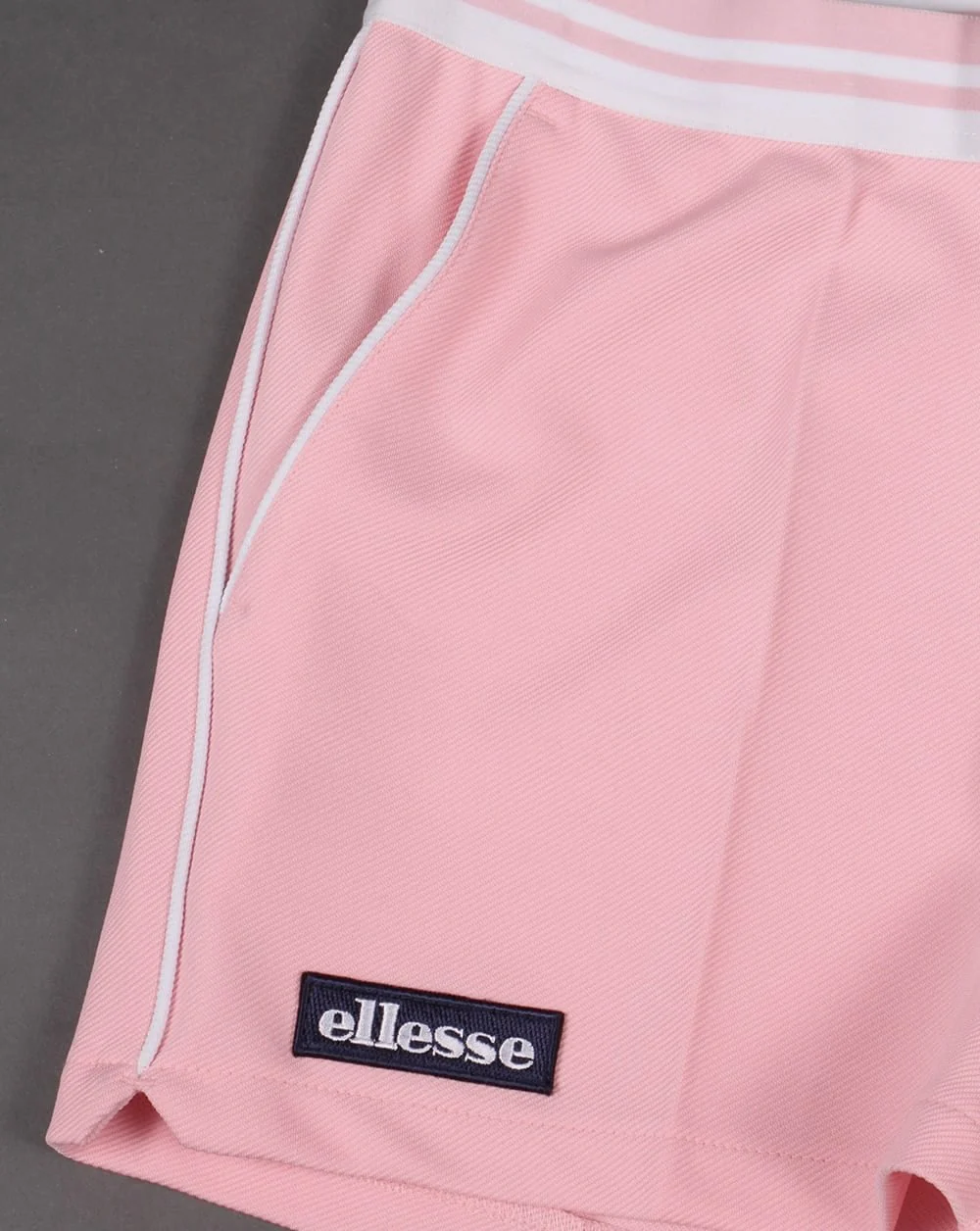 Ellesse 80s Tennis Shorts Pink/White - Image 2