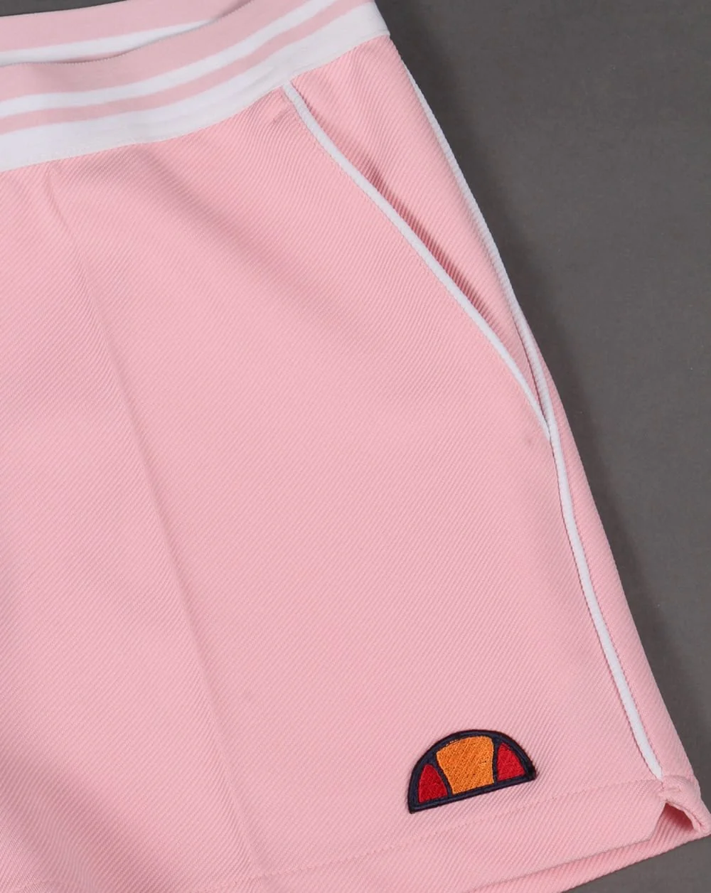 Ellesse 80s Tennis Shorts Pink/White - Image 3