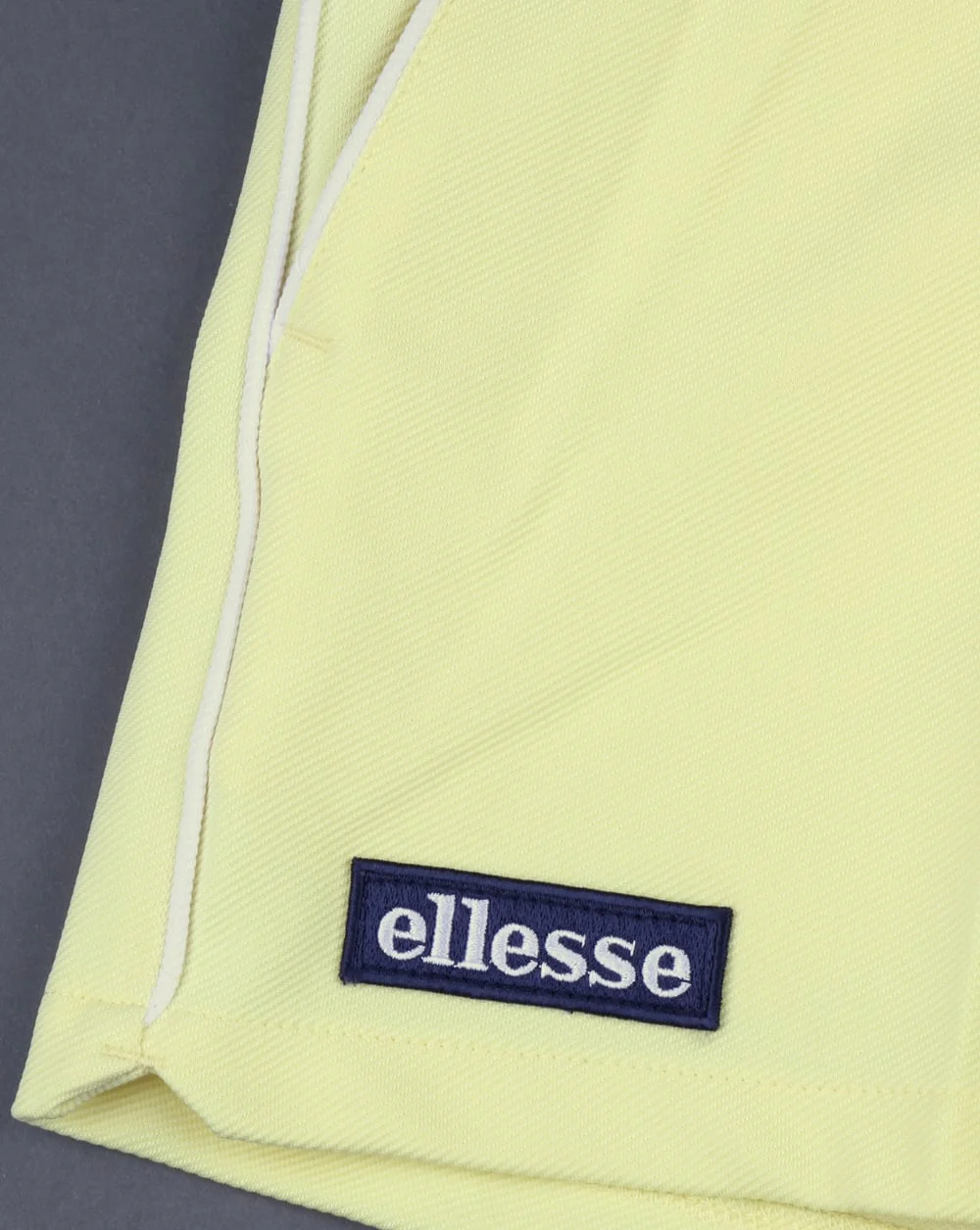 Ellesse 80s Tennis Shorts Soft Yellow - Image 4