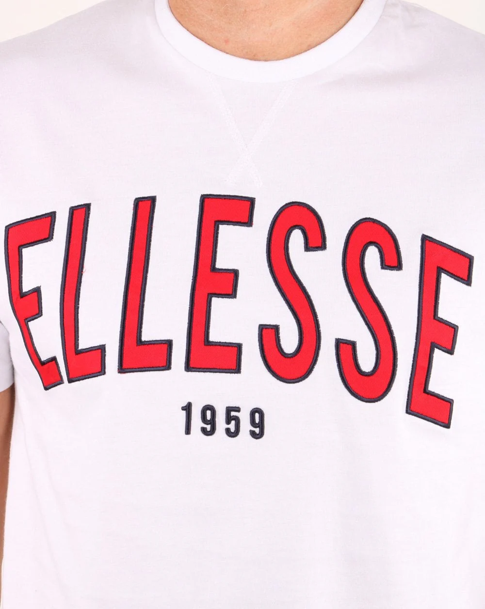 Ellesse 90's Outline T Shirt White - Image 2