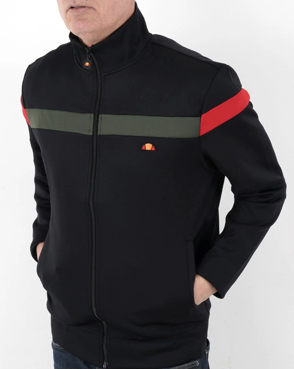 Ellesse Albon Track Top Black - Image 4
