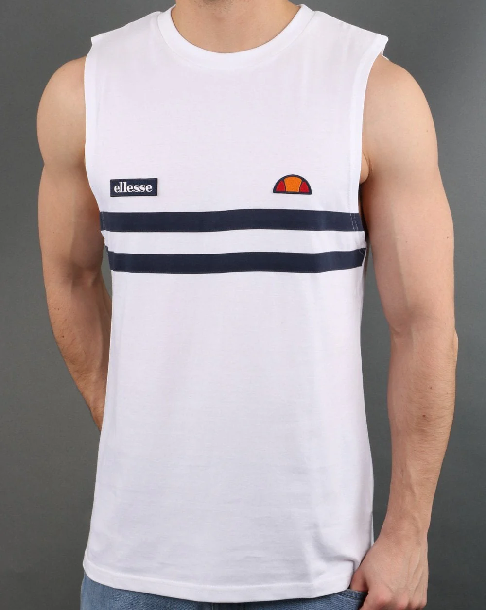 Ellesse Andare Vest White - Image 2