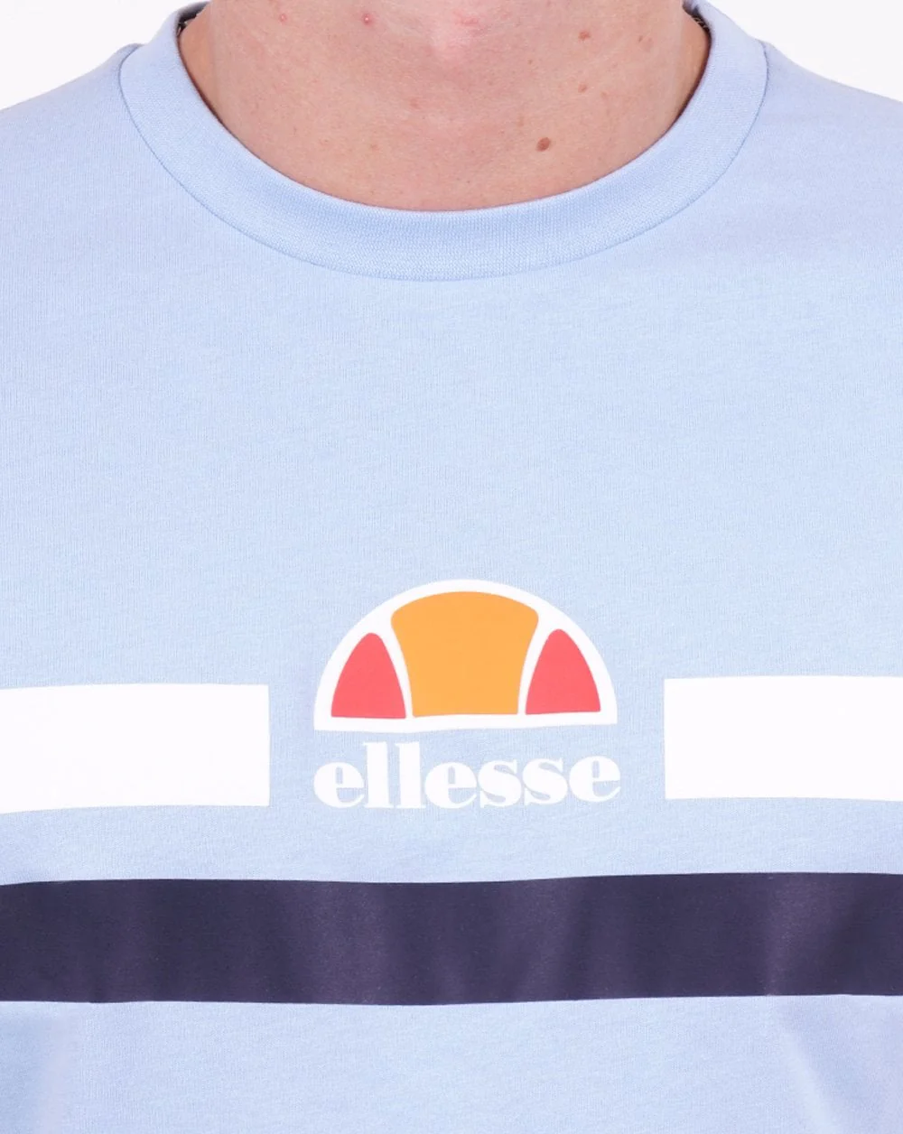 Ellesse Aprel T Shirt Sky Blue - Image 2
