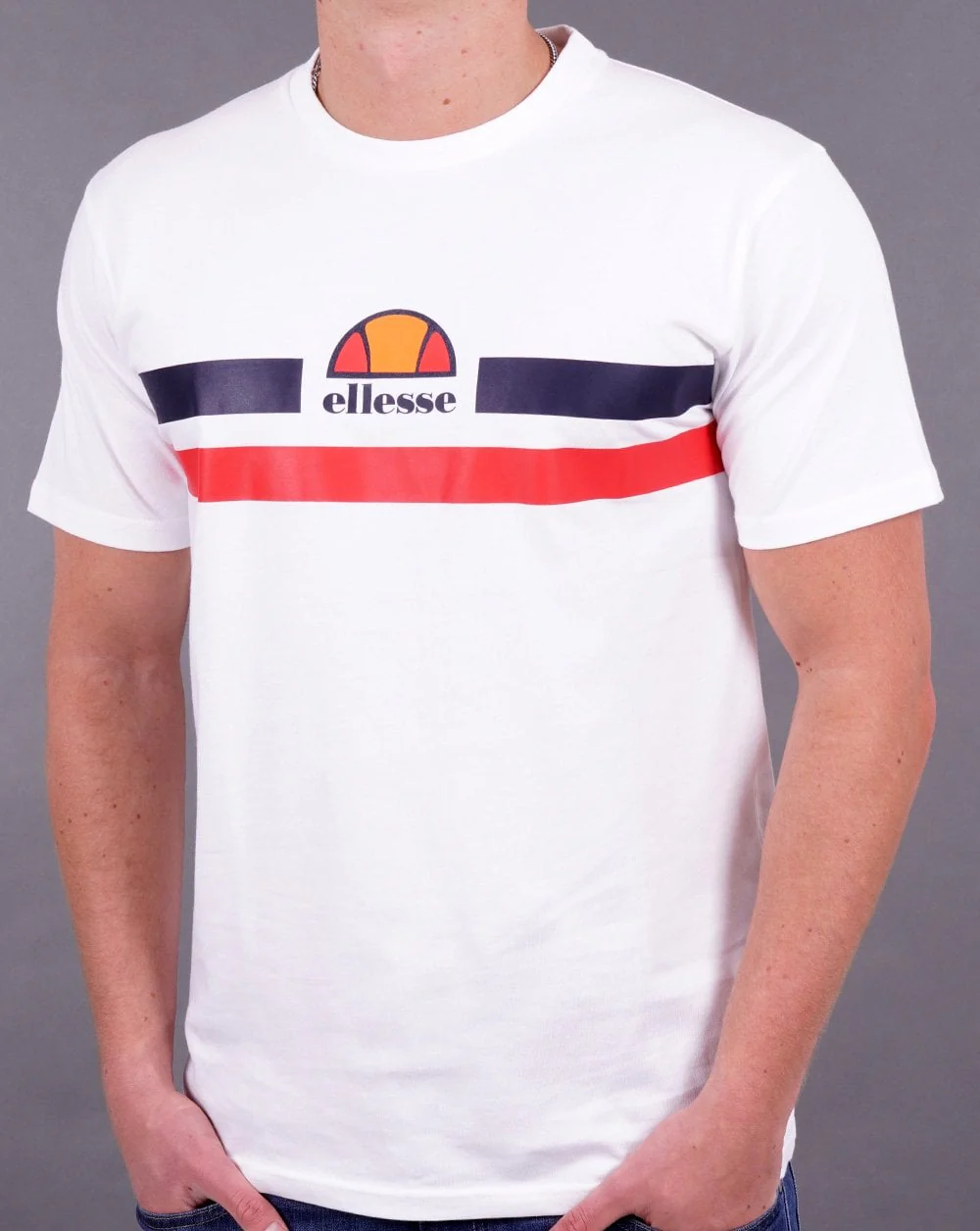 Ellesse Aprel T Shirt White - Image 3