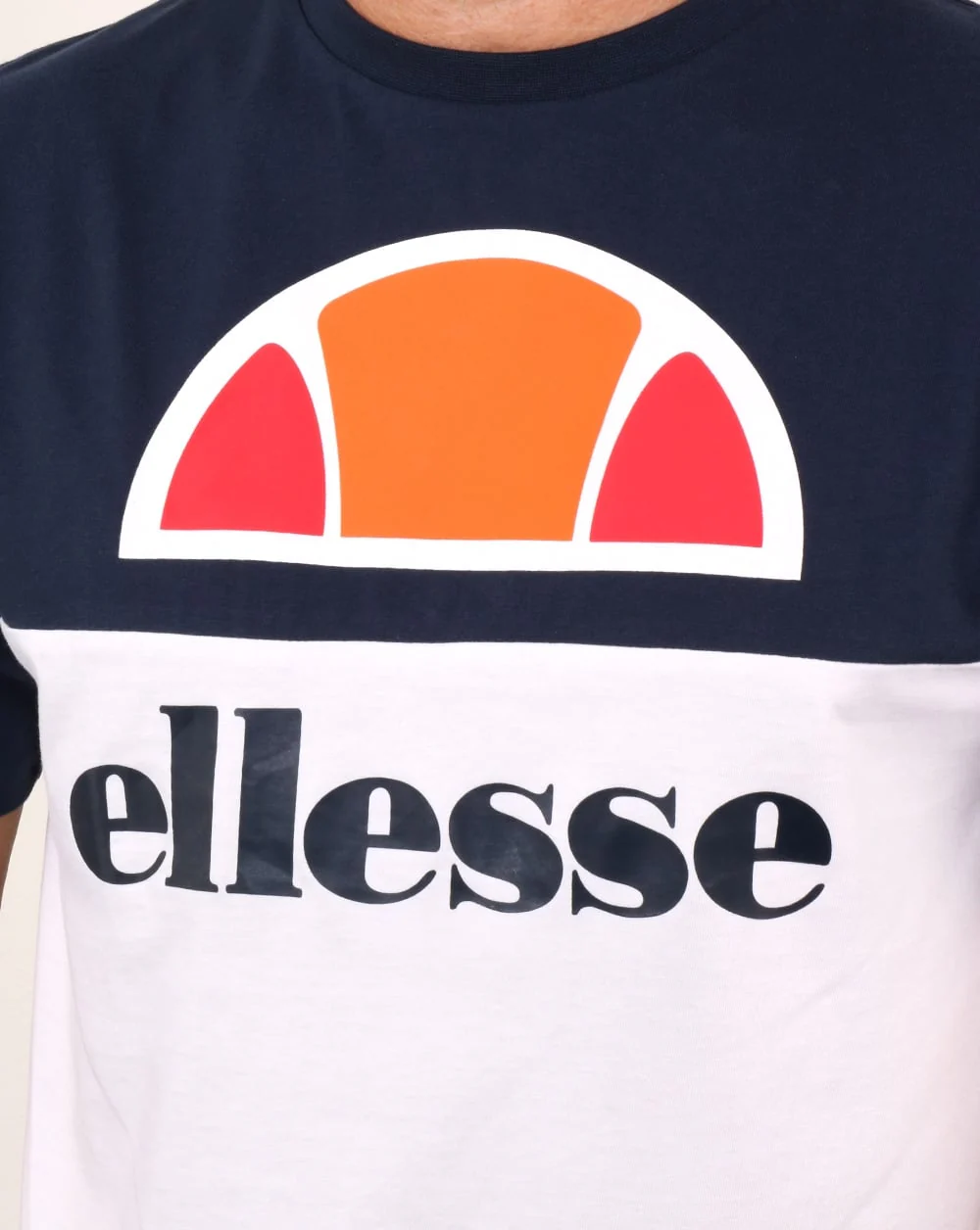 Ellesse Arbataz T Shirt Navy/white - Image 2
