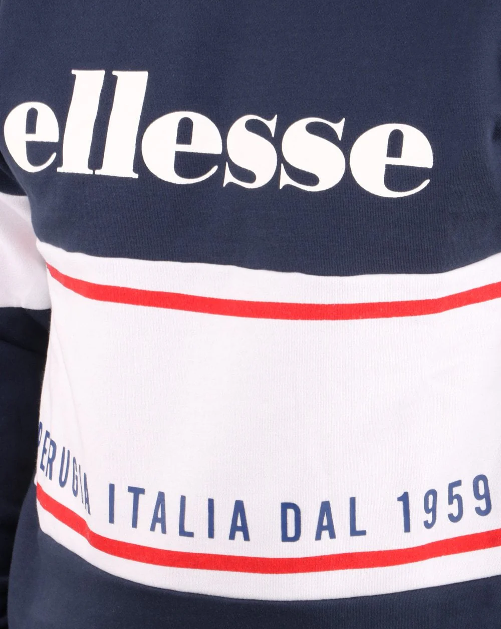 Ellesse Archive Crew Sweat Navy - Image 2