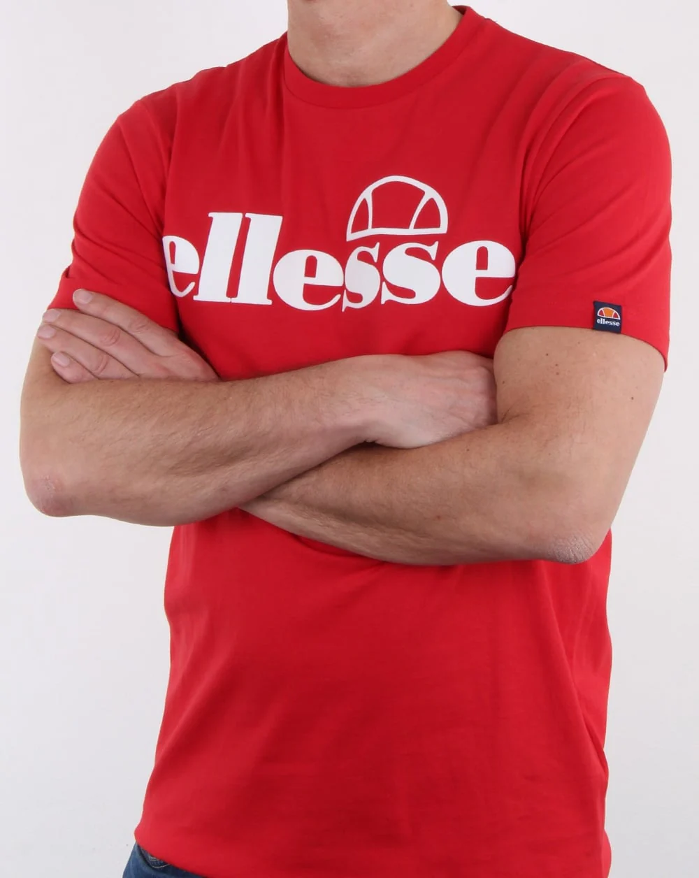 Ellesse Artoni T Shirt Flame Scarlet - Image 3