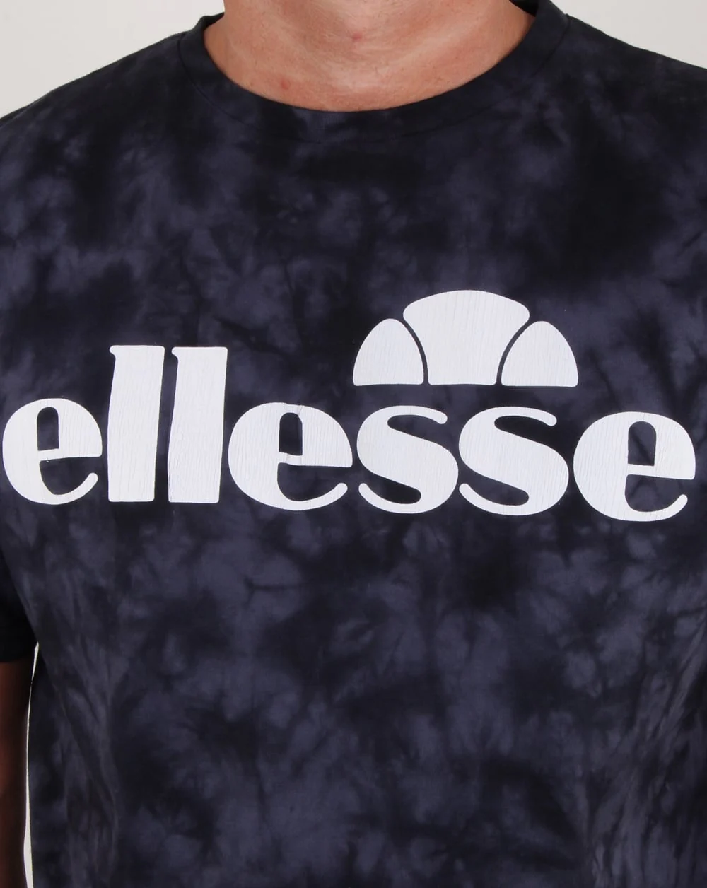 Ellesse Auria Tie Dye T Shirt Indian Ink - Image 2