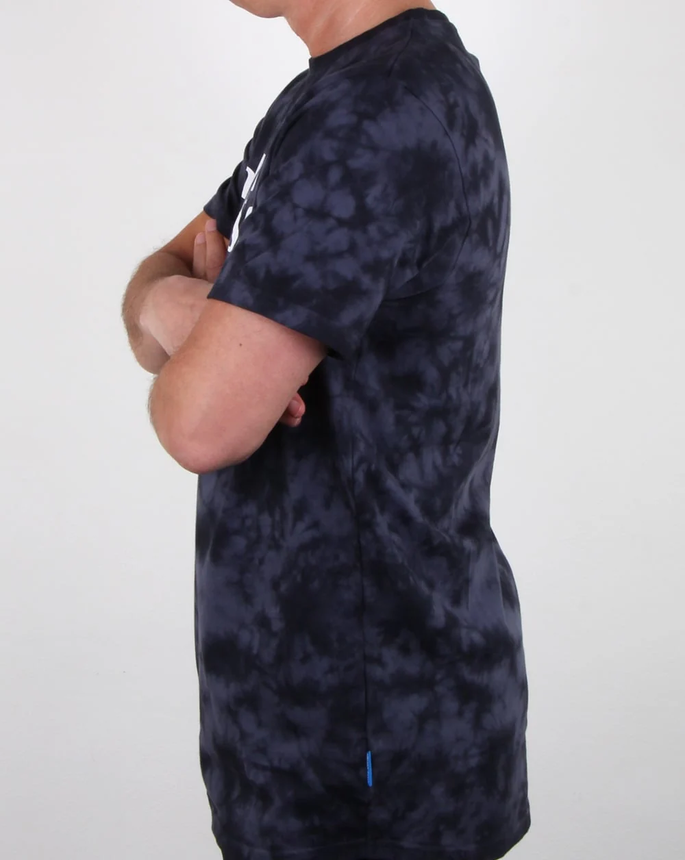 Ellesse Auria Tie Dye T Shirt Indian Ink - Image 3