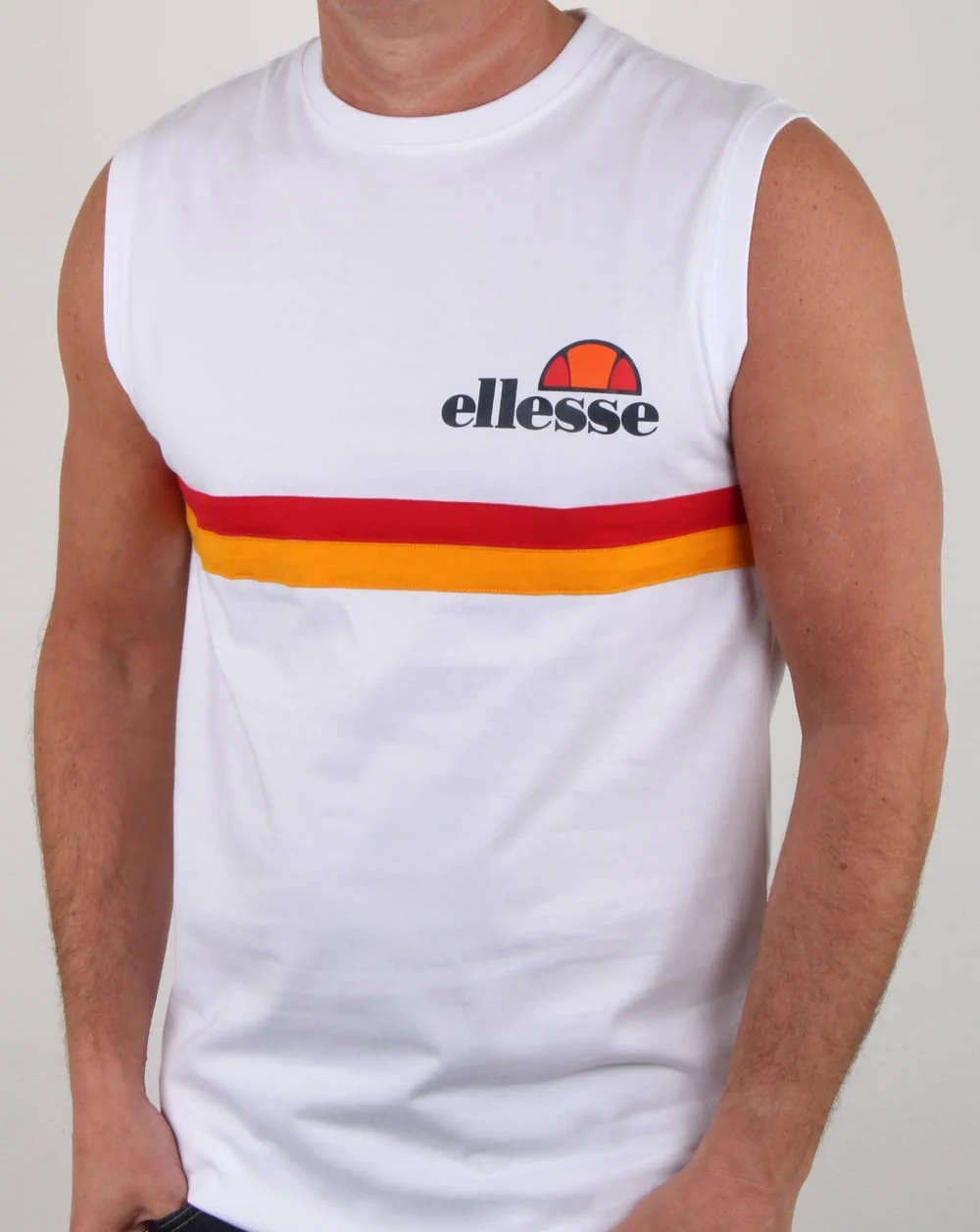 Ellesse Aversa Vest White - Image 2