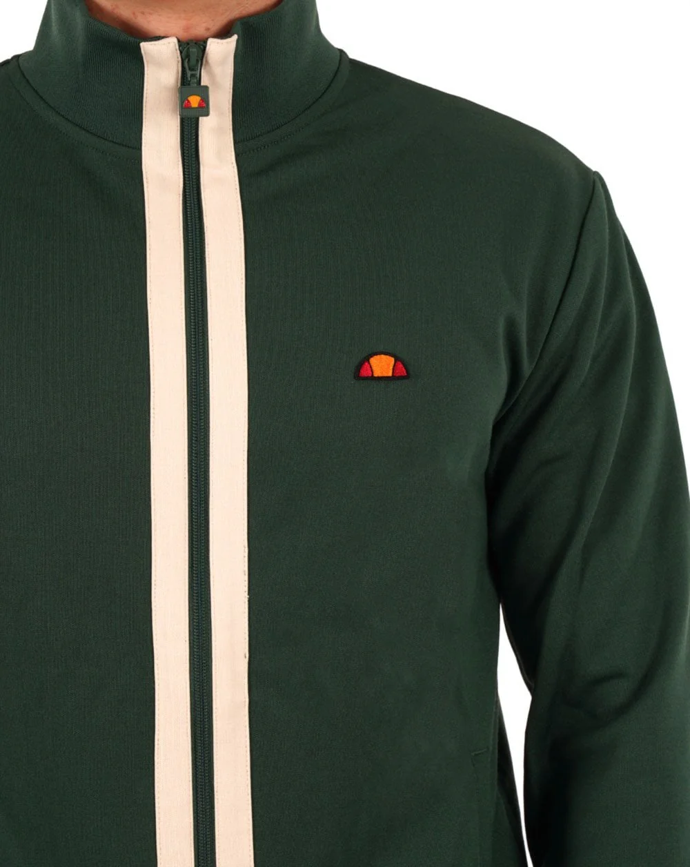 Ellesse Berlusoni Track Top Dark Green - Image 4
