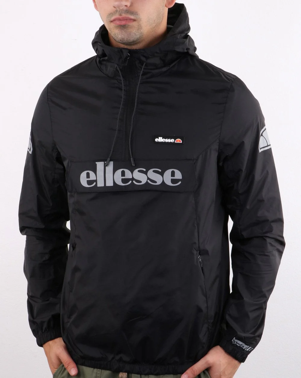Ellesse Berto Rain Jacket Black