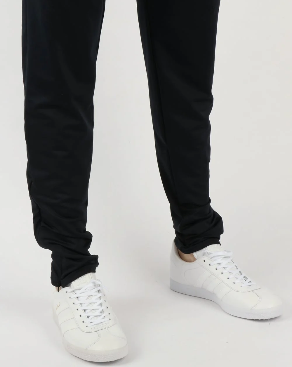 Ellesse Black Run Track Bottoms Black - Image 4