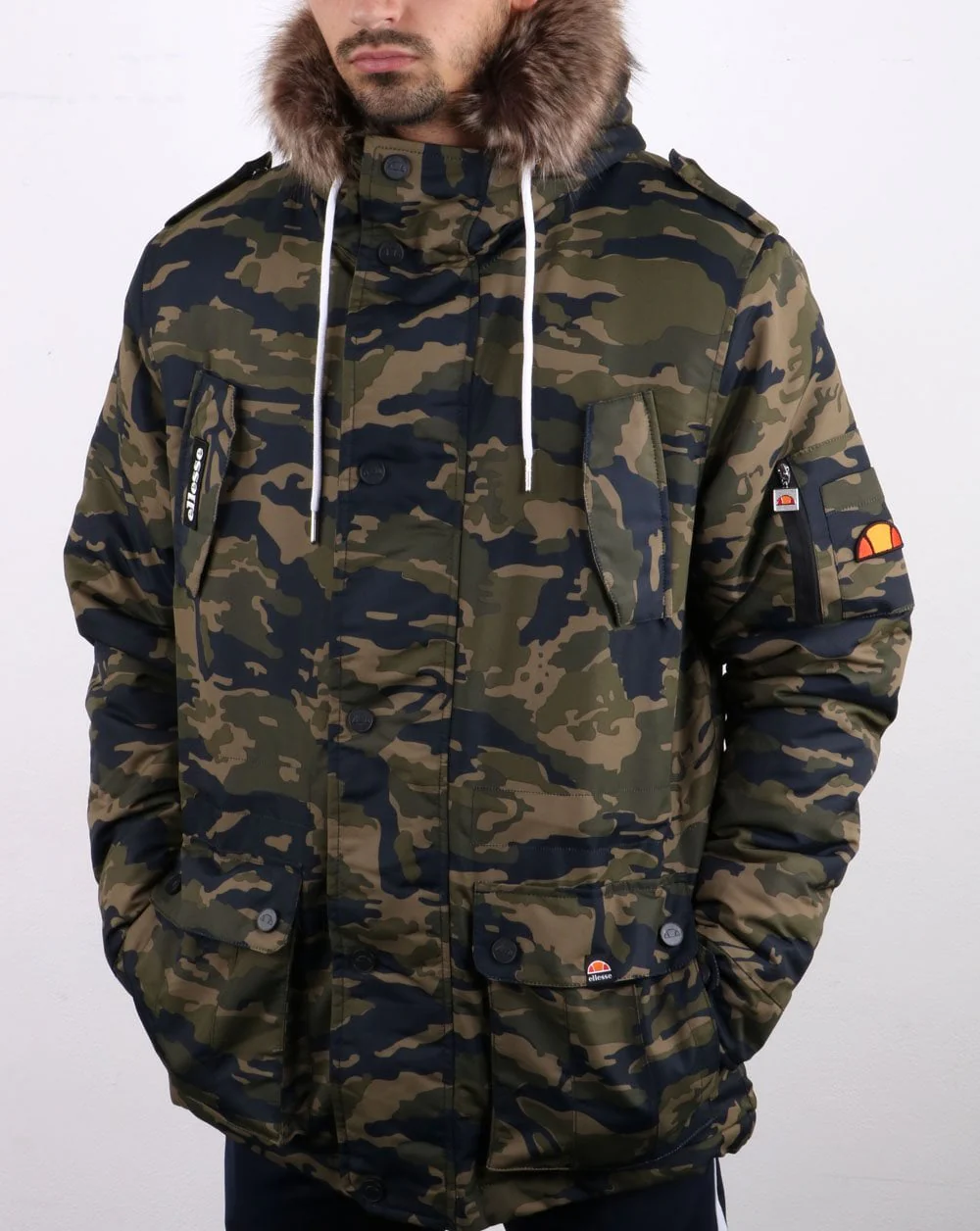 Ellesse Blizzard Parka Camo - Image 2