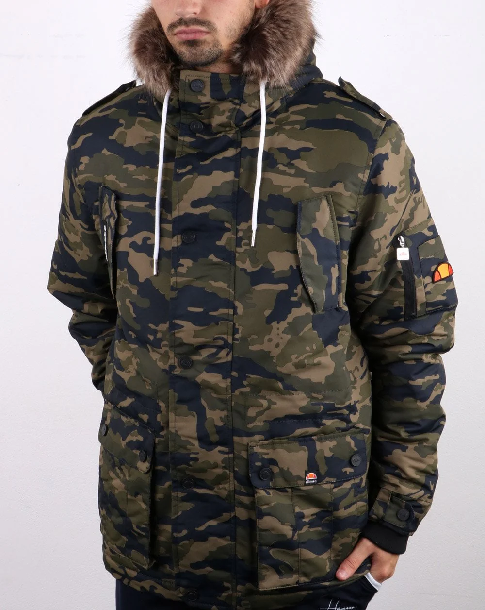 Ellesse Blizzard Parka Camo - Image 4