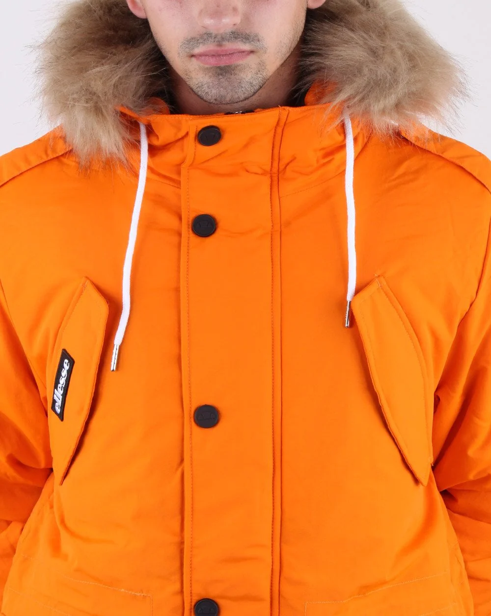 Ellesse Blizzard Parka Orange - Image 5
