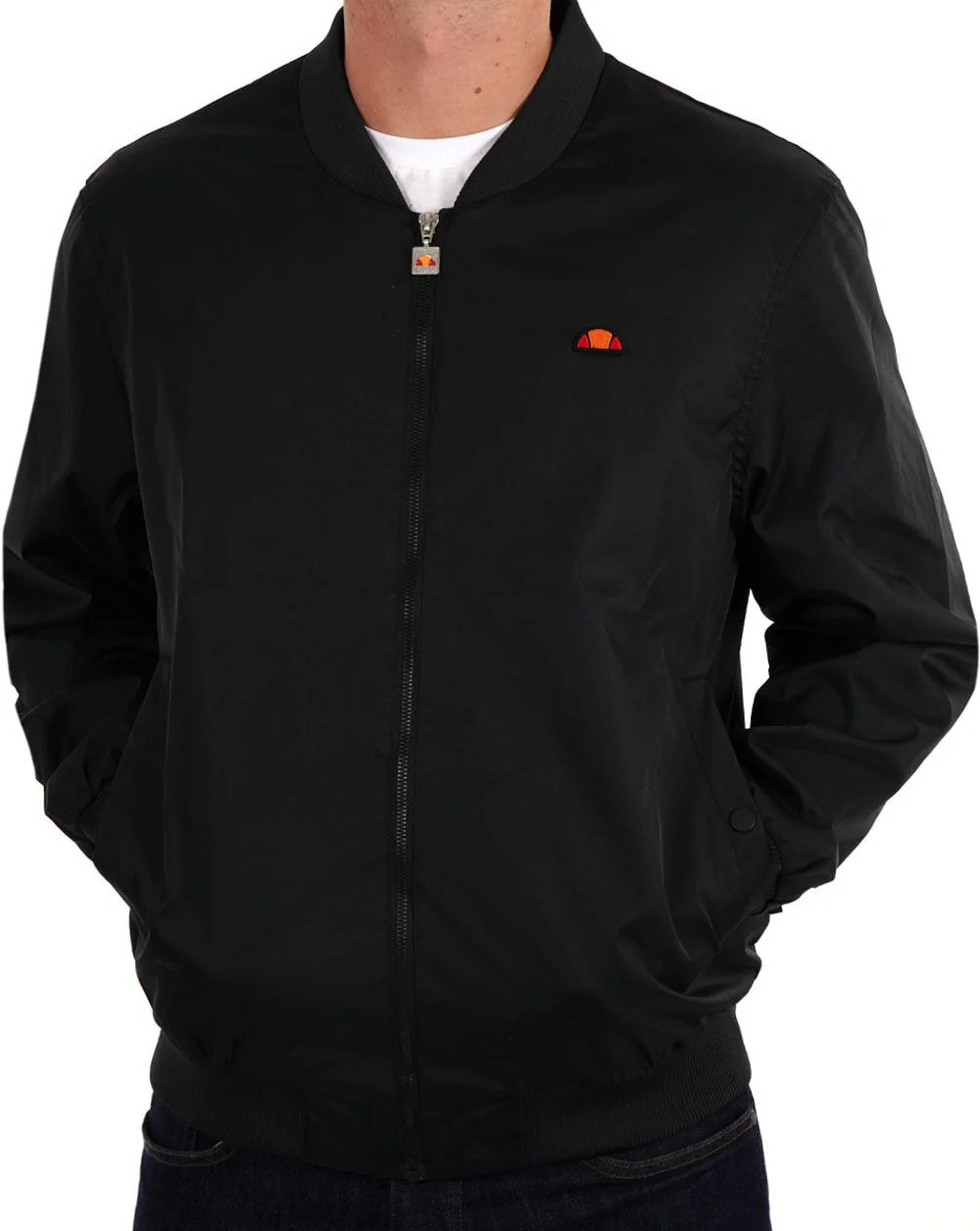 Ellesse Bomber Jacket Black - Image 3