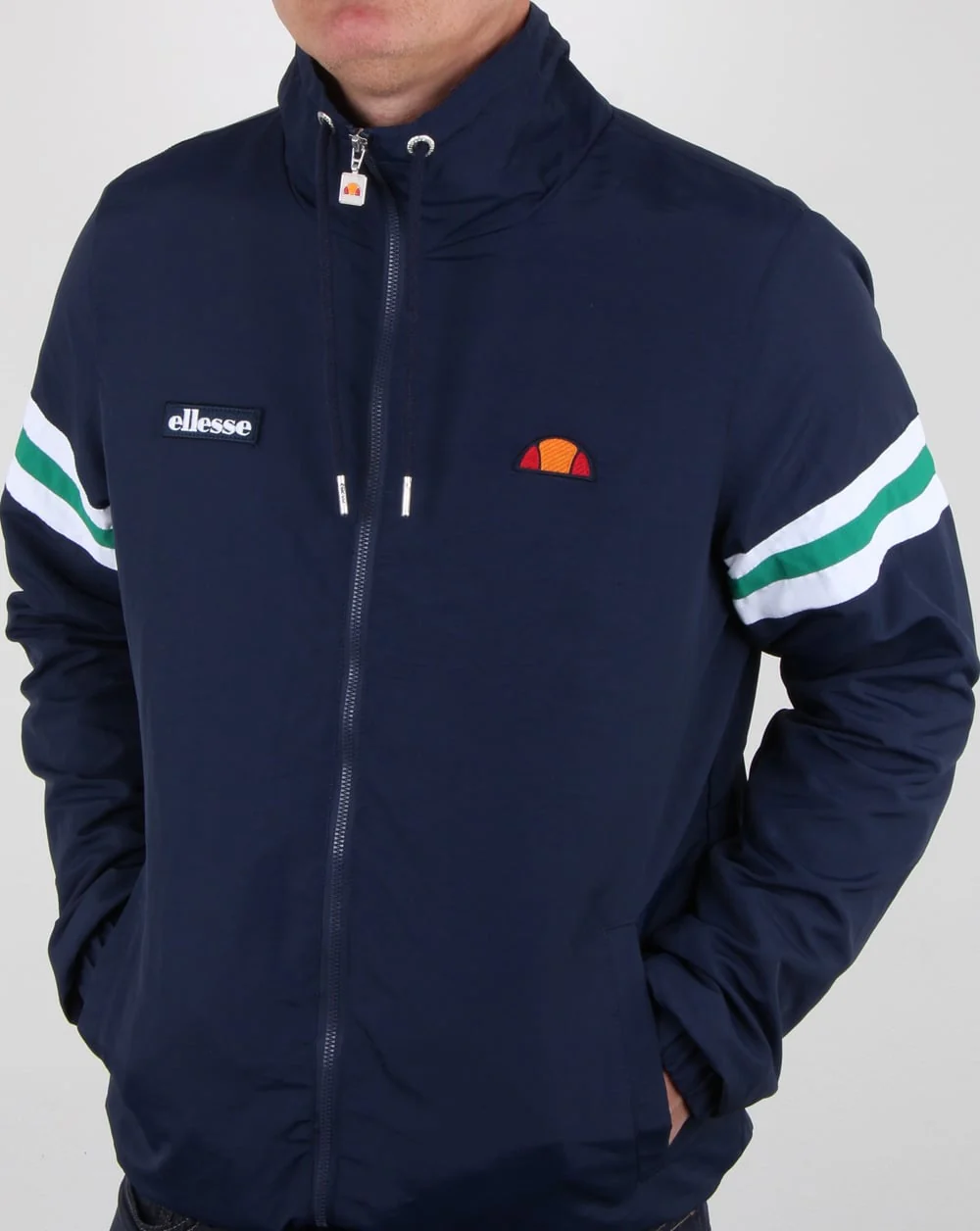 Ellesse Bracciali Track Jacket Navy - Image 3