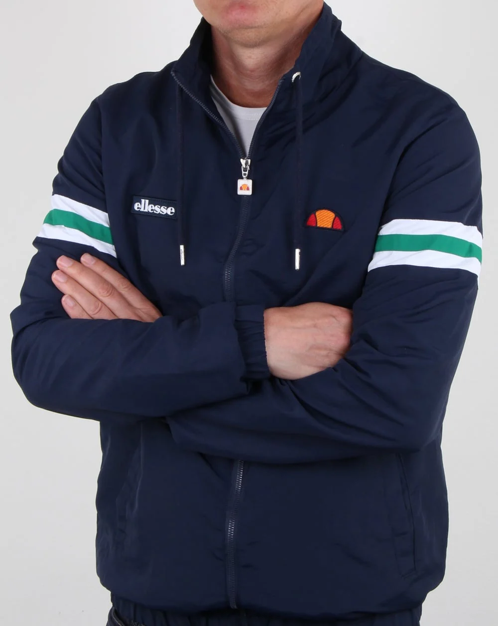 Ellesse Bracciali Track Jacket Navy - Image 4