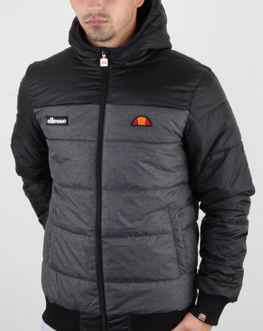 Ellesse Brenta Jacket Black/Grey - Image 2