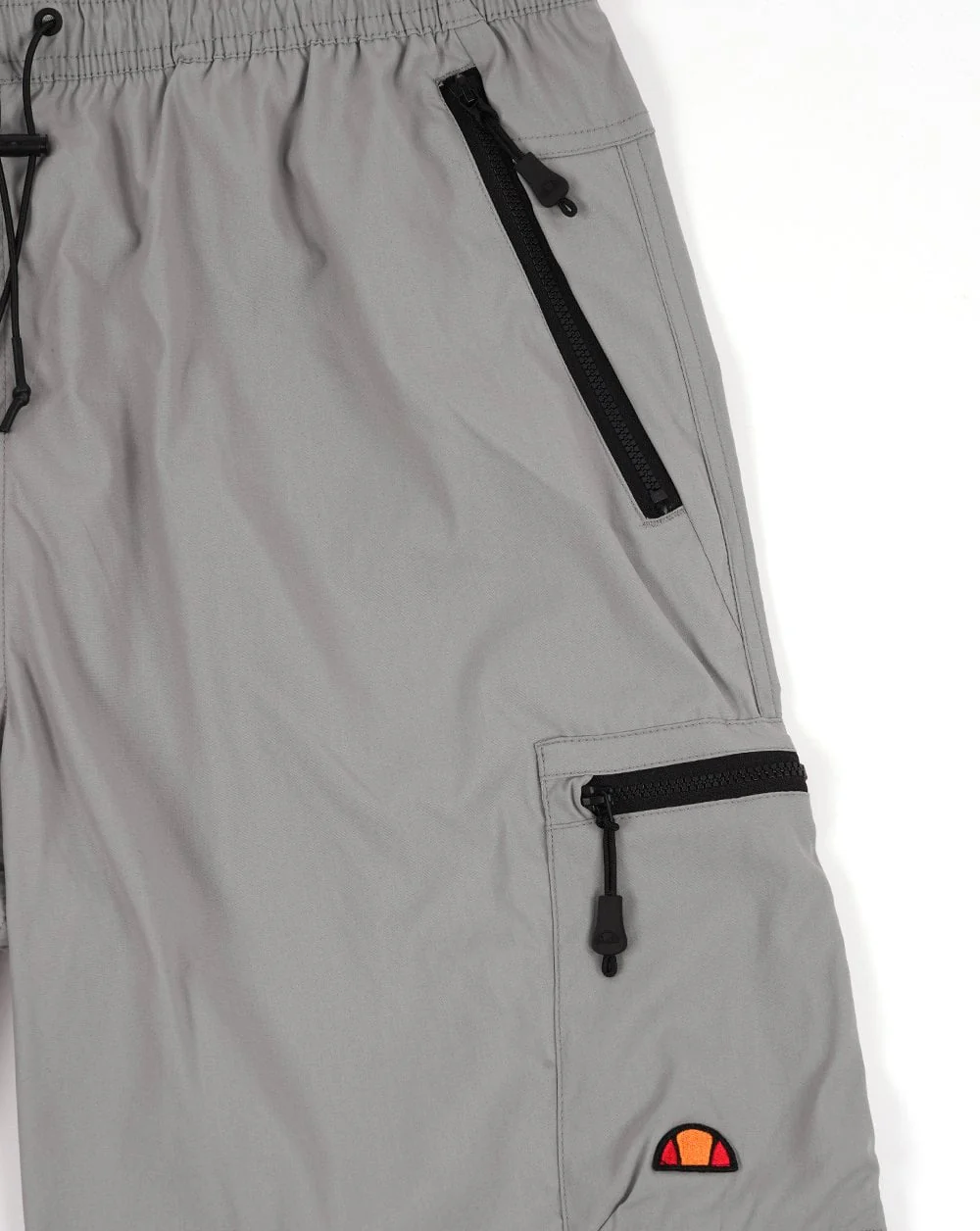 Ellesse Bullseye Cargo Shorts Charcoal Grey - Image 2