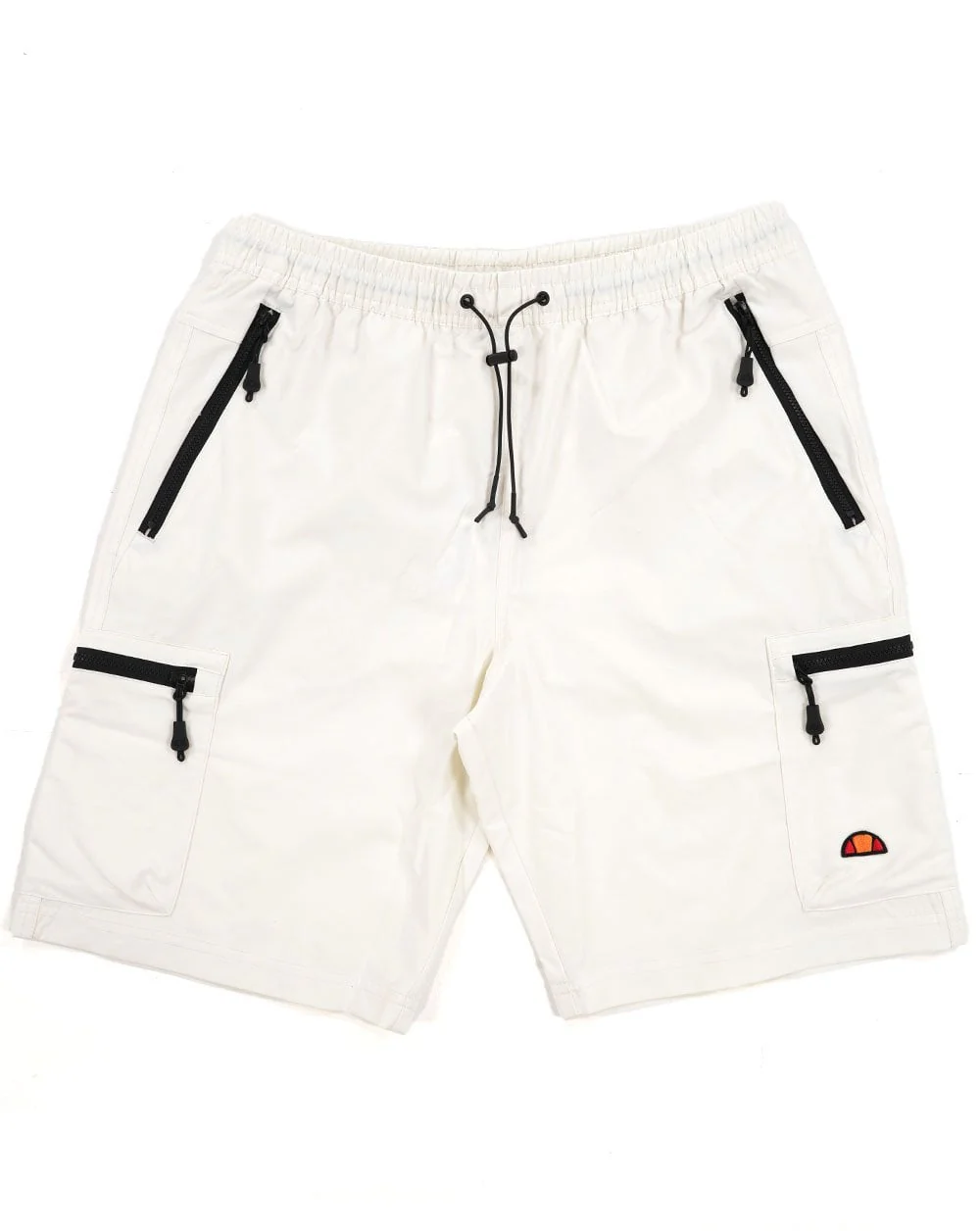 Ellesse Bullseye Cargo Shorts Off White