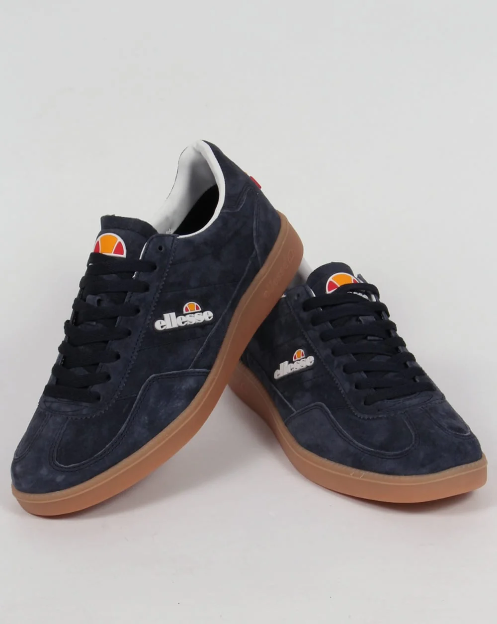 Ellesse Calcio Trainers Navy/Gum - Image 3