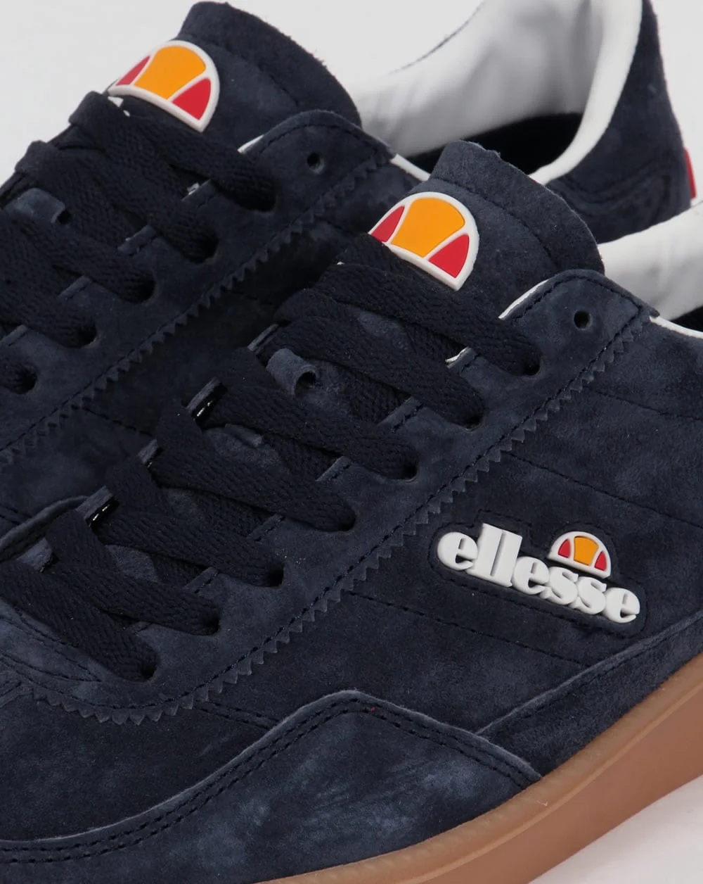 Ellesse Calcio Trainers Navy/Gum - Image 4
