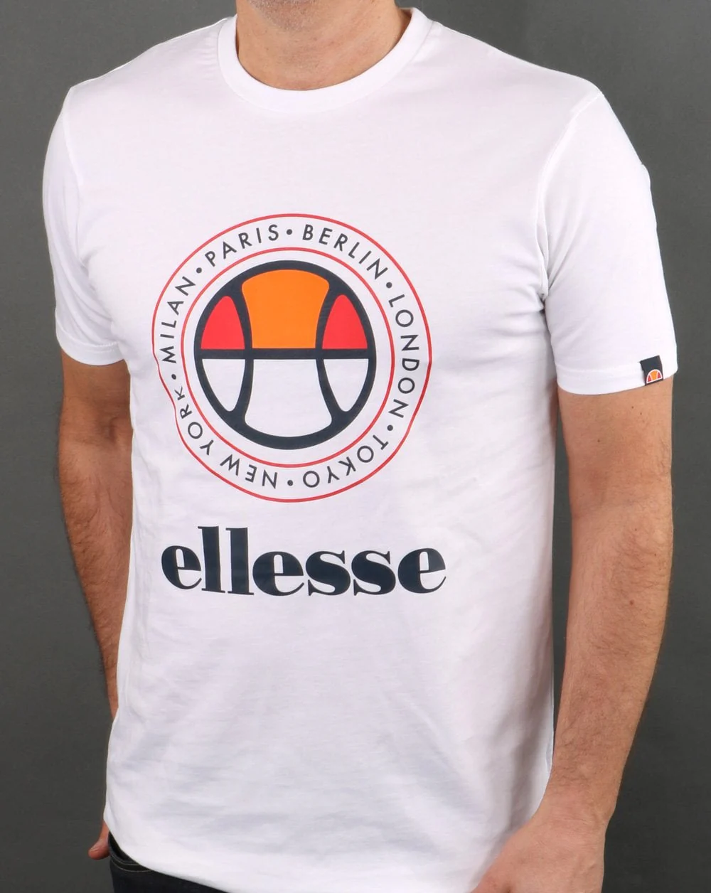 Ellesse Campa T Shirt White - Image 3