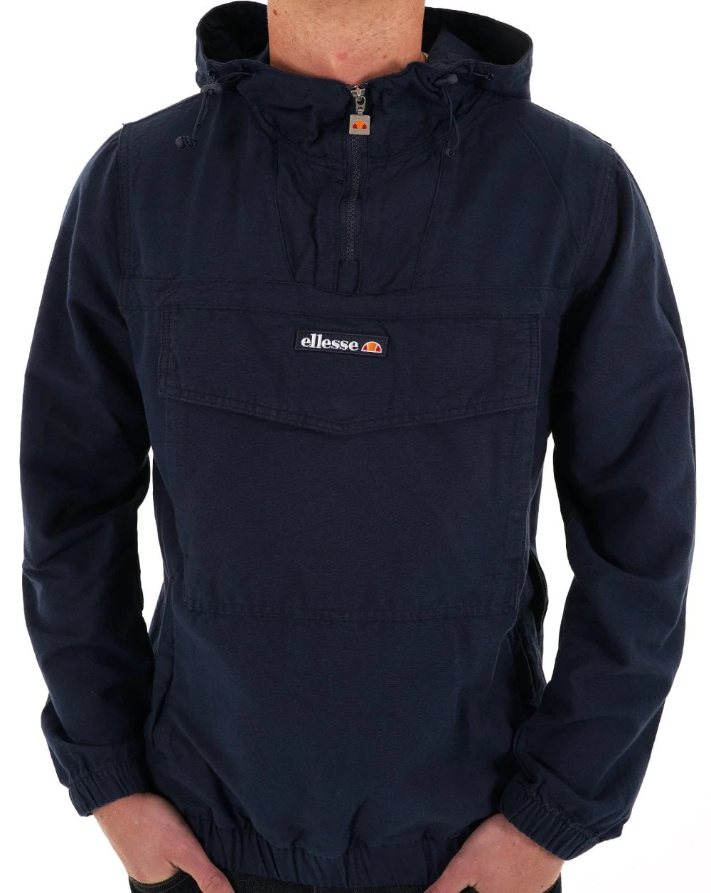 Ellesse Canvas OH Jacket Navy