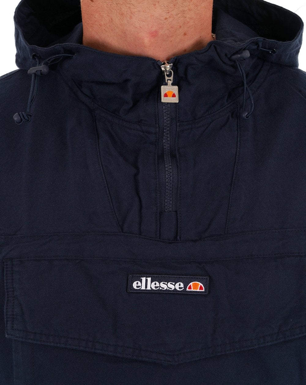 Ellesse Canvas OH Jacket Navy - Image 2