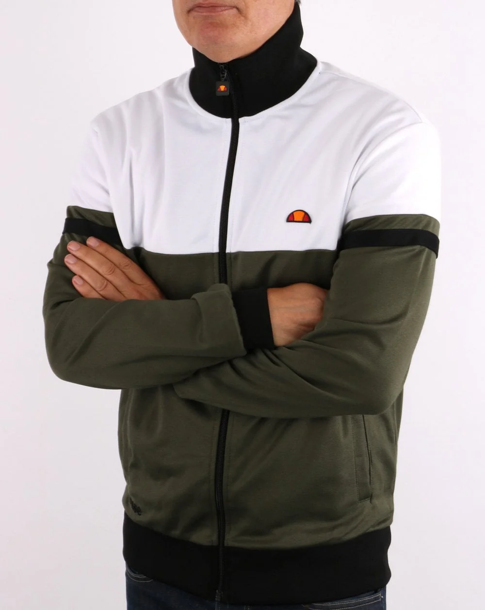 Ellesse Carloz Track Top Dark Green - Image 2