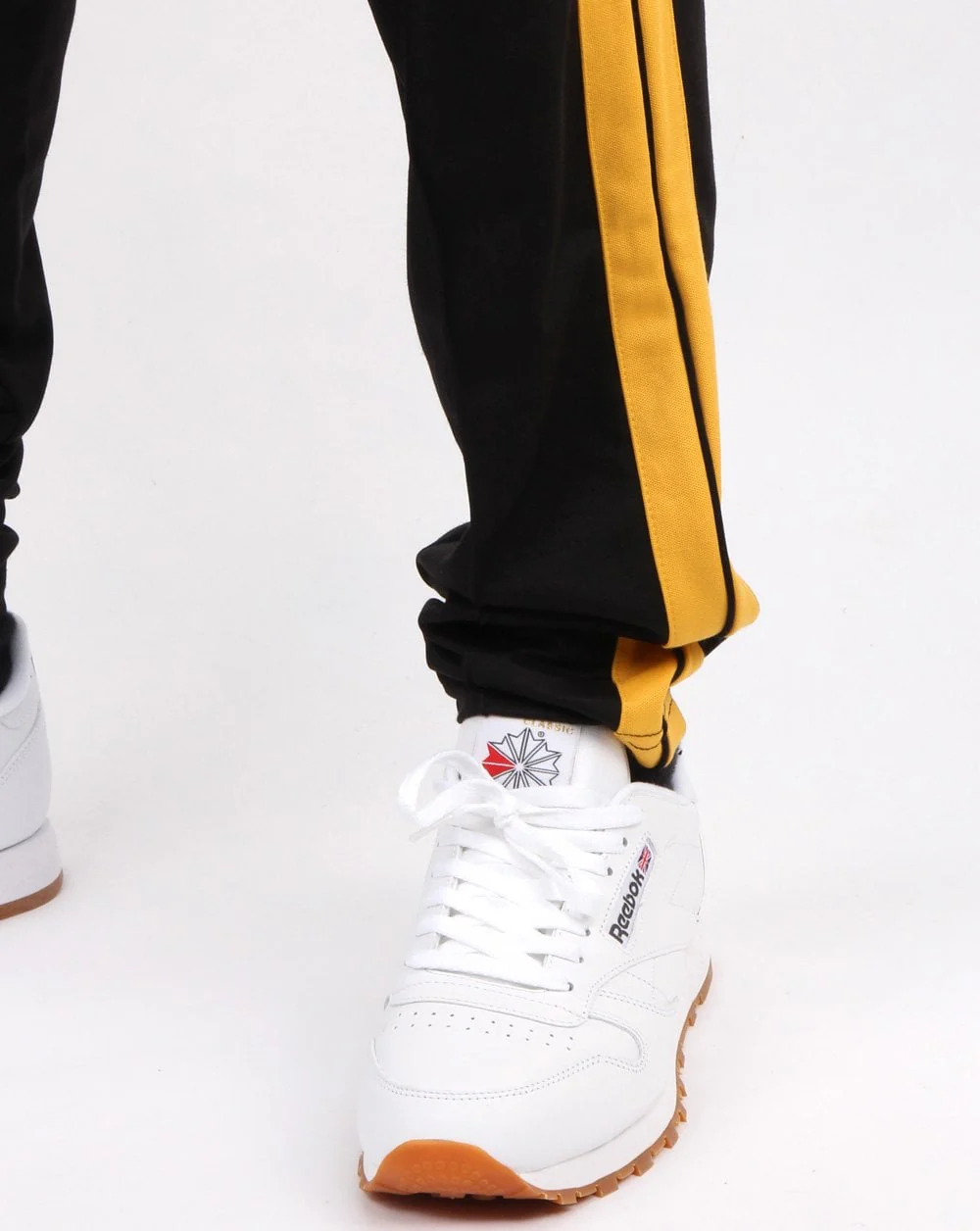 Ellesse Cassed Track Pant Black/yellow - Image 3