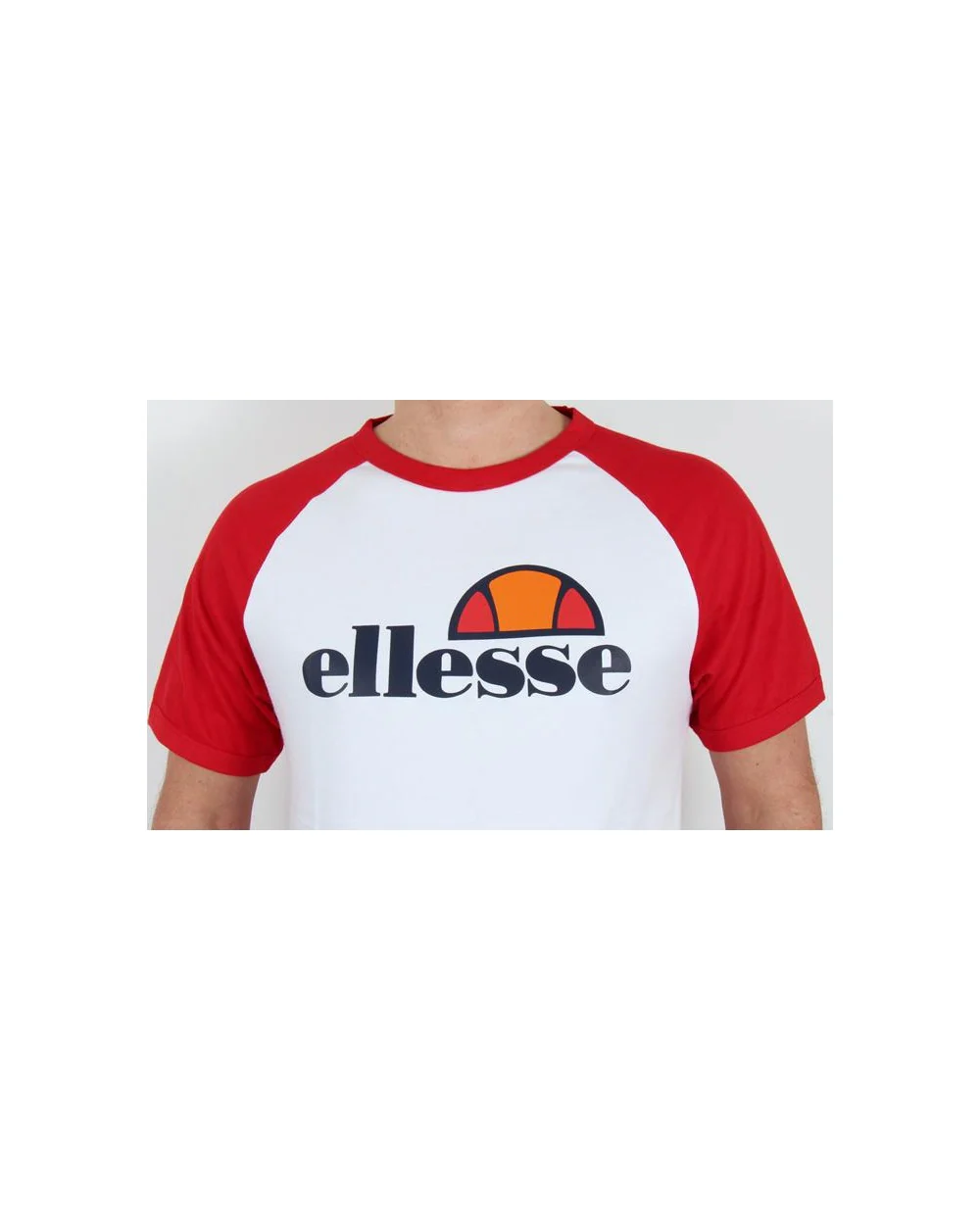 Ellesse Cassina Raglan S/s T-shirt White/red - Image 2