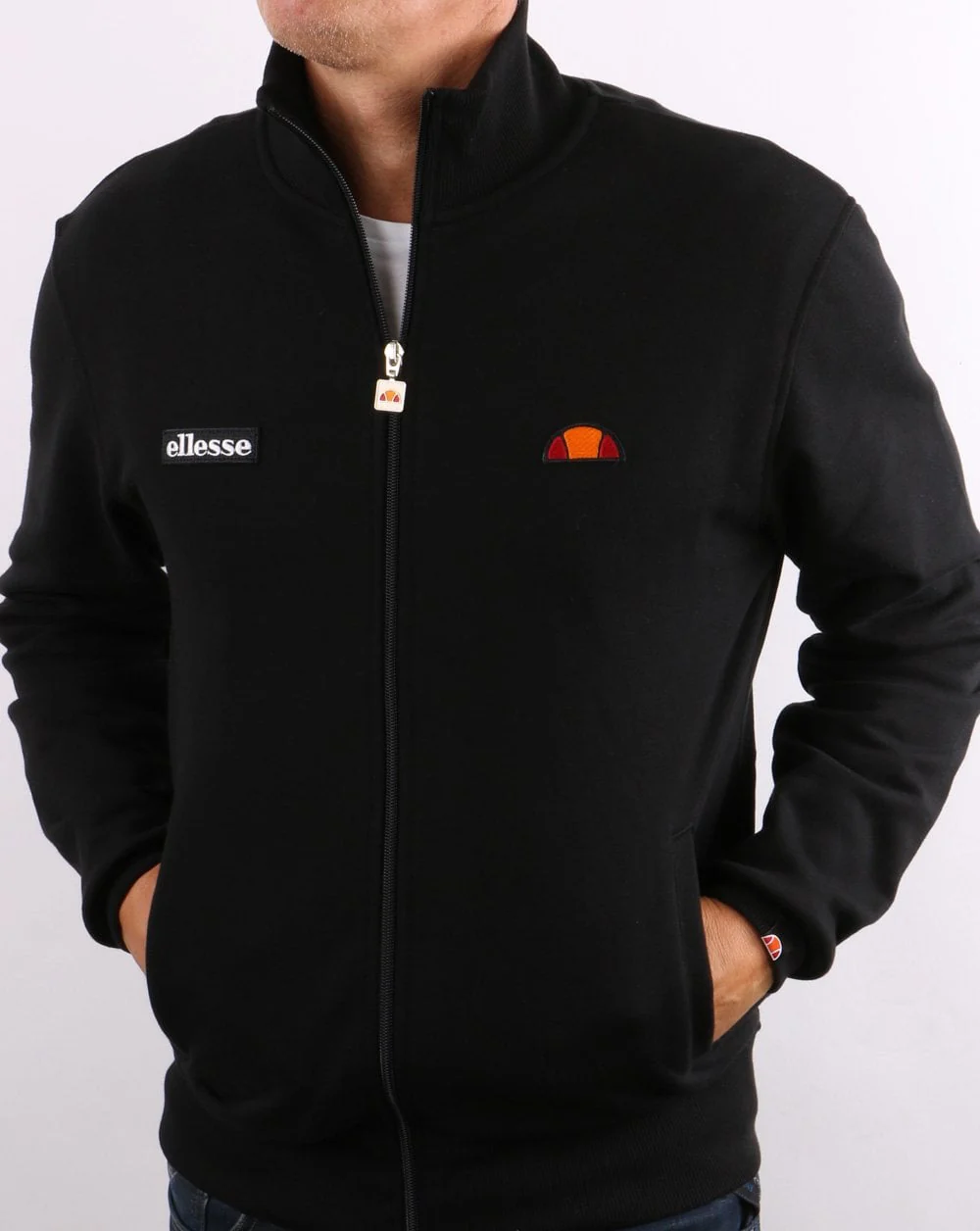 Ellesse Casual Track Top Black - Image 2