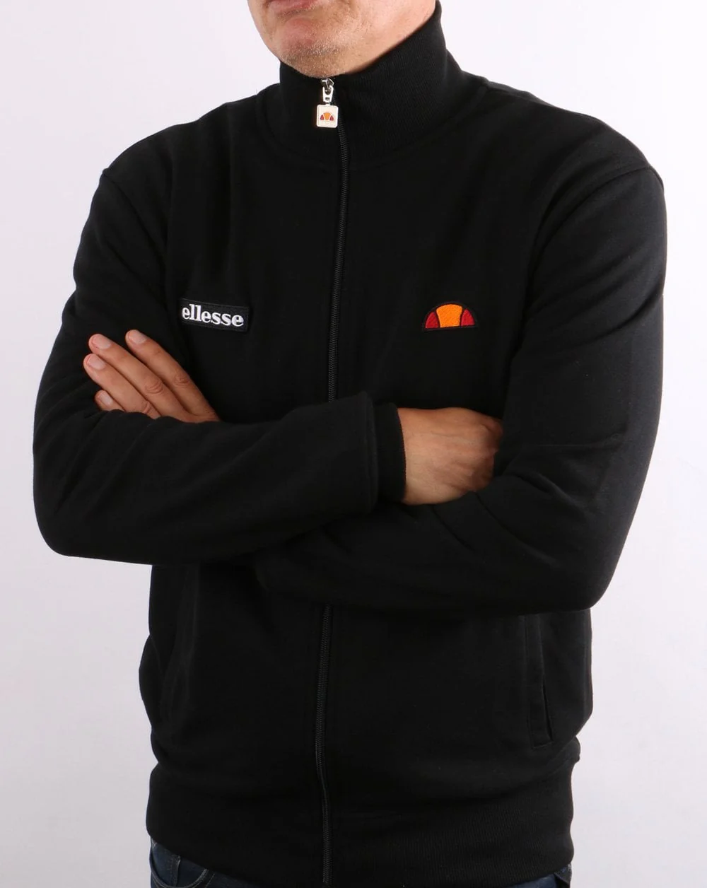 Ellesse Casual Track Top Black - Image 3