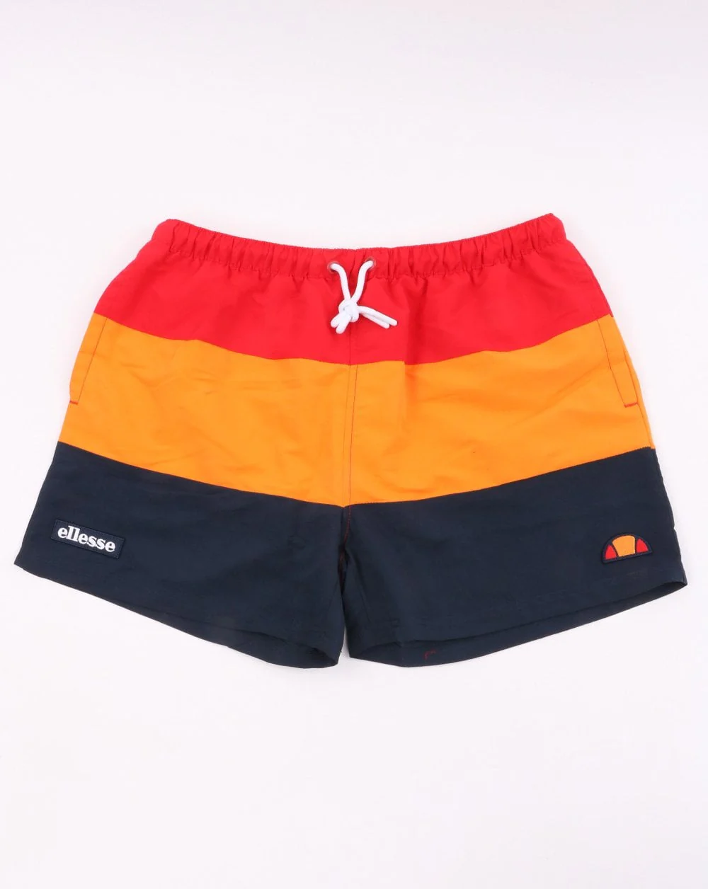 Ellesse Cielo Swim Shorts Red/orange/navy