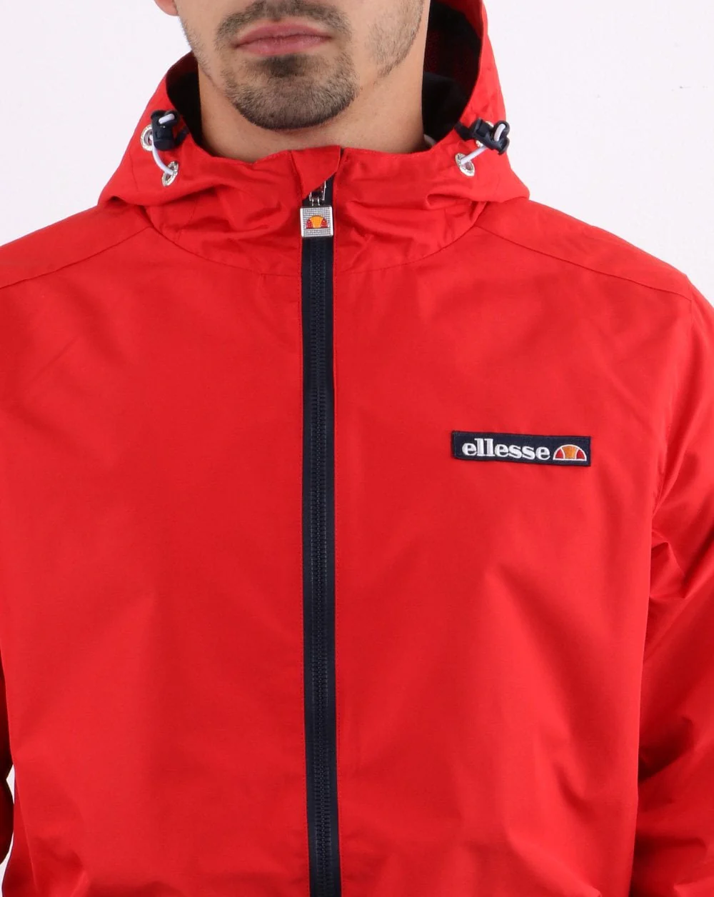 Ellesse Coated Shell Jacket Red - Image 4