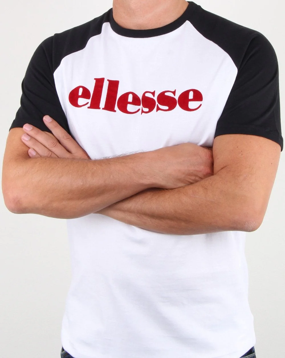 Ellesse Convos T Shirt White/navy - Image 3