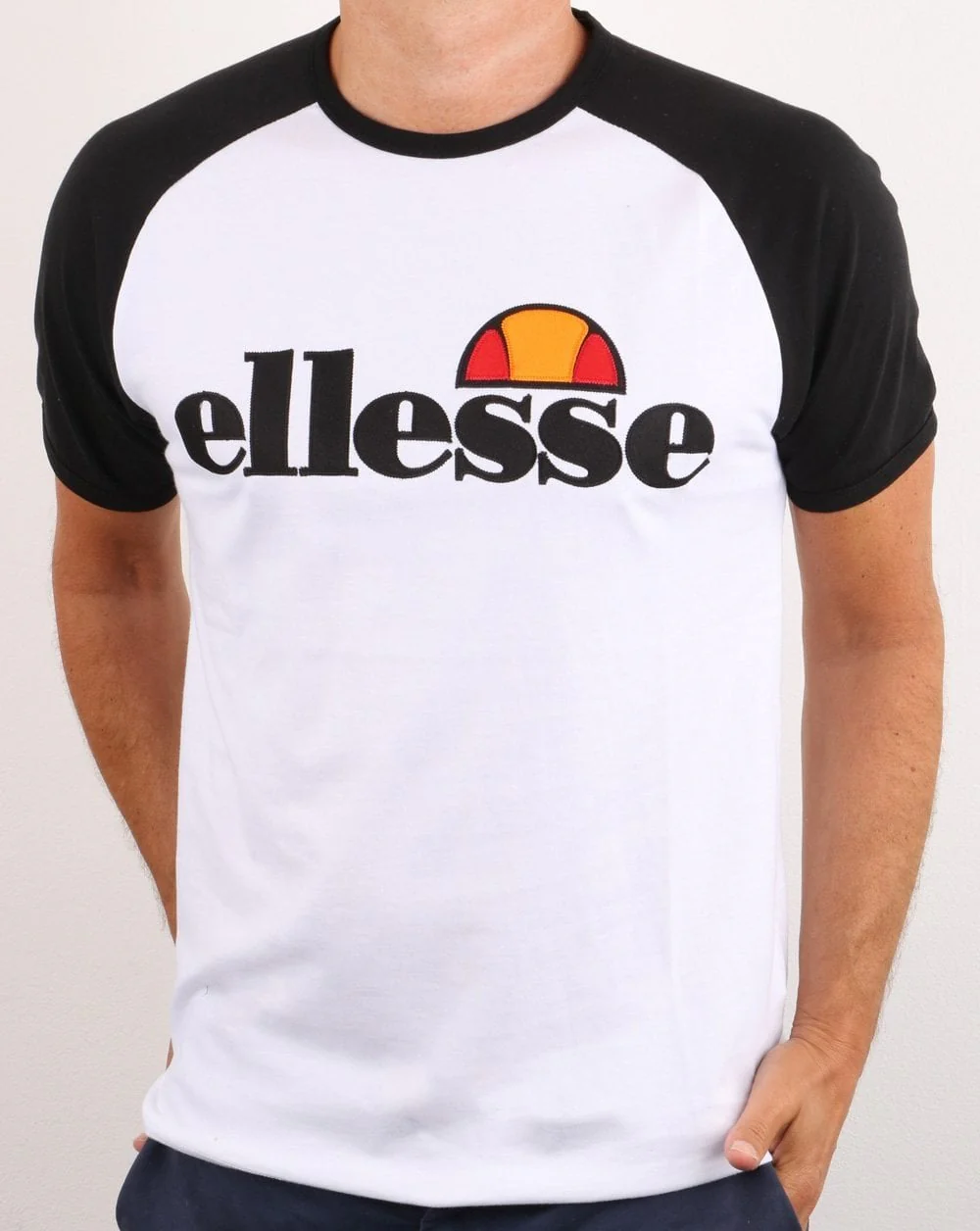 Ellesse Corp T Shirt White/black - Image 2
